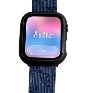 Apple Smartwatch SE 2 44mm with Tan Leather Strap